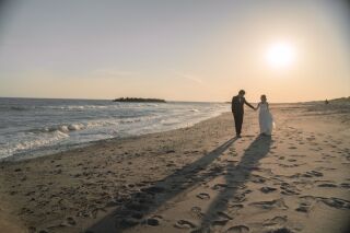 海でのびのびと、ドラマチックに！