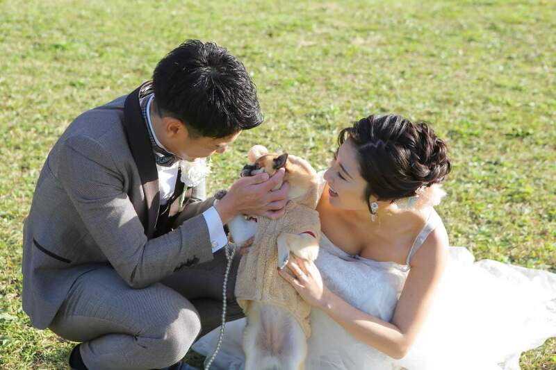 CLAIRE浜松店_ペットと一緒に撮影できる