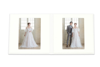 ギフト用写真(2面台紙・箱付)