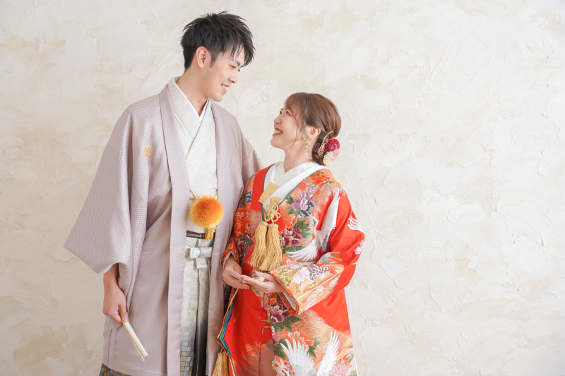 【全データ込み】和装&ドレススタジオ撮影◇約160カットデータ即日お渡しも可能◇