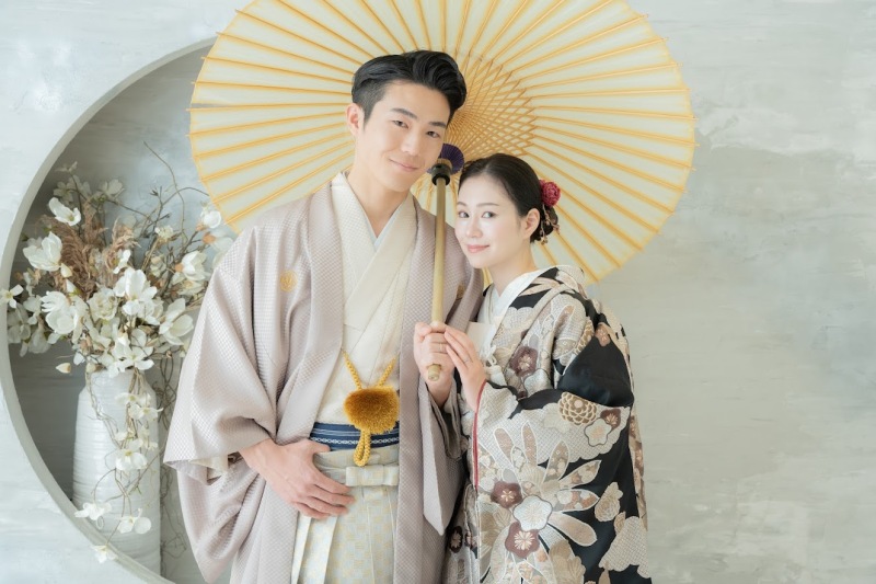 衣装による追加料金なし!平日限定超トクプラン◇ドレス&和装でスタジオ2着データ30カット付き 手ぶらでそのまま撮れるパックプラン