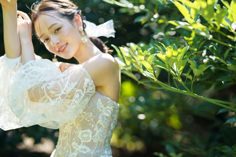 新緑ロケーションキャンペーンBプラン◆&yen;90,000でデータ50カット◆新婦様グレードアップ衣装付き