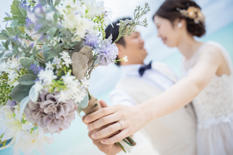 ブーケをメインに!