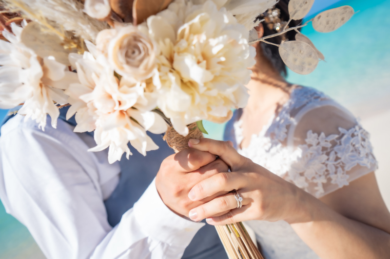 ブーケをメインに!