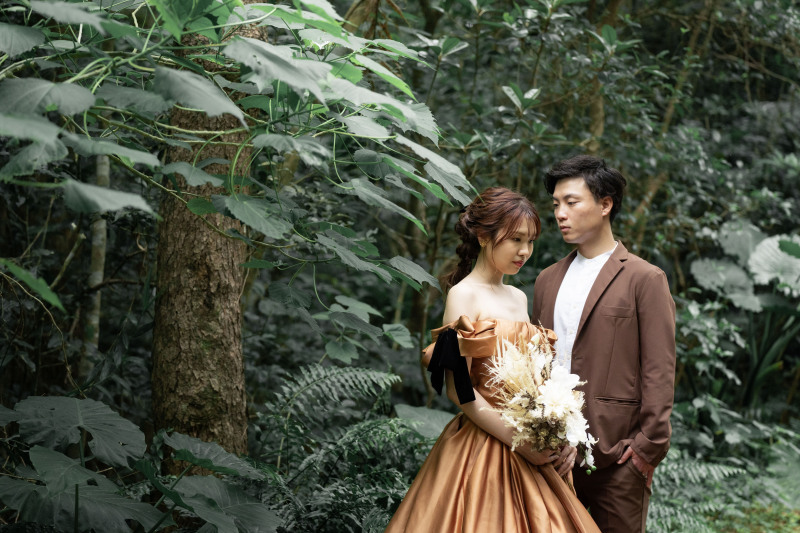 ドレスチェンジして撮影再開