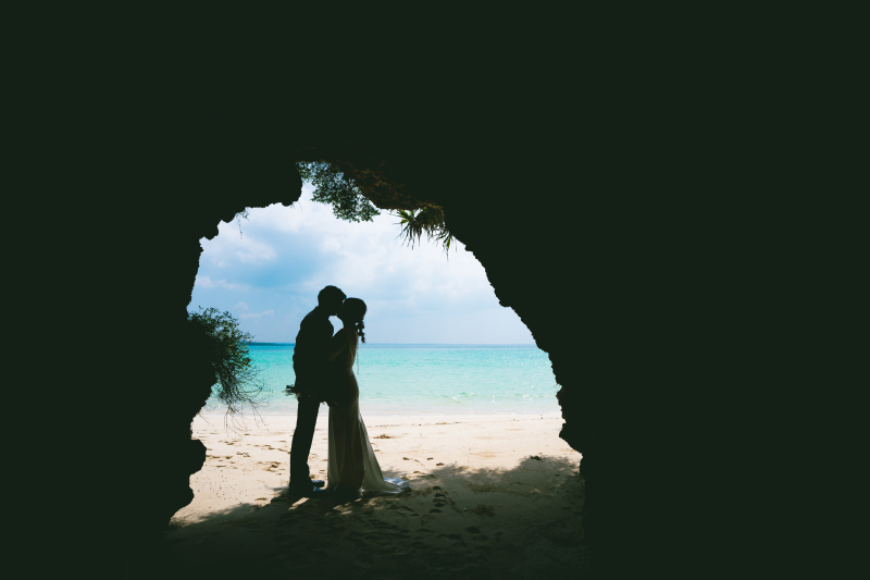 今回の撮影はビーチ+サンセット♪