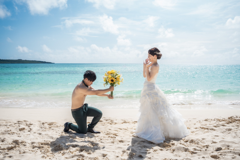 プロポーズシーン