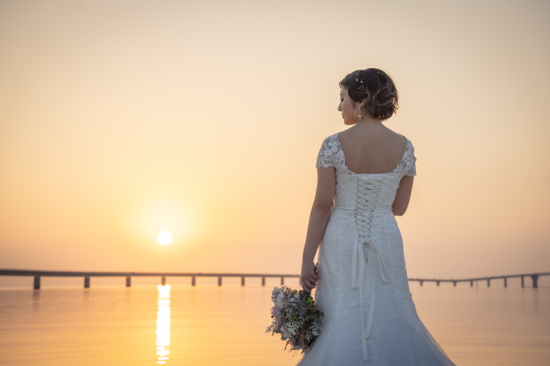 新婦様のソロショット!