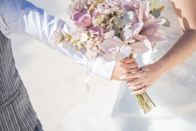 ブーケをメインに!