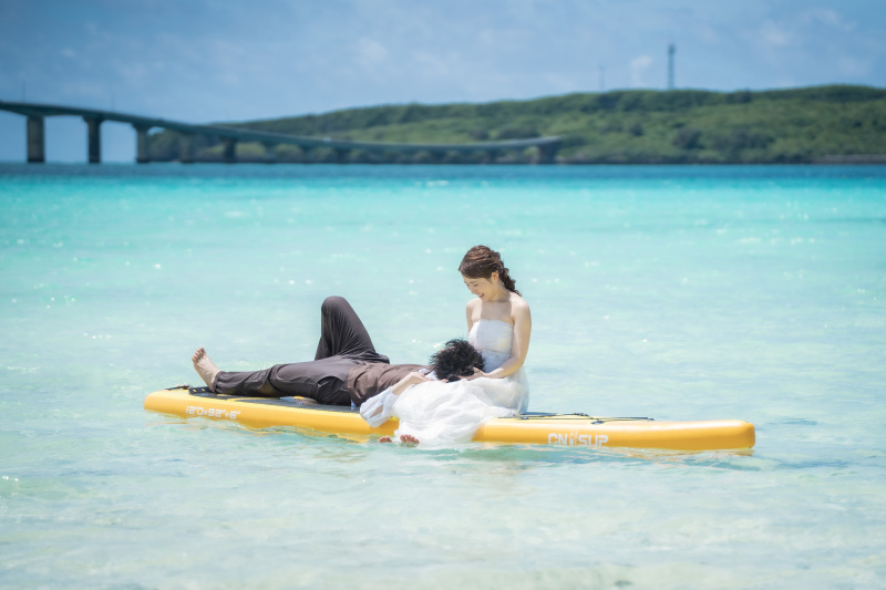 SUP＆ウォーターイン♪