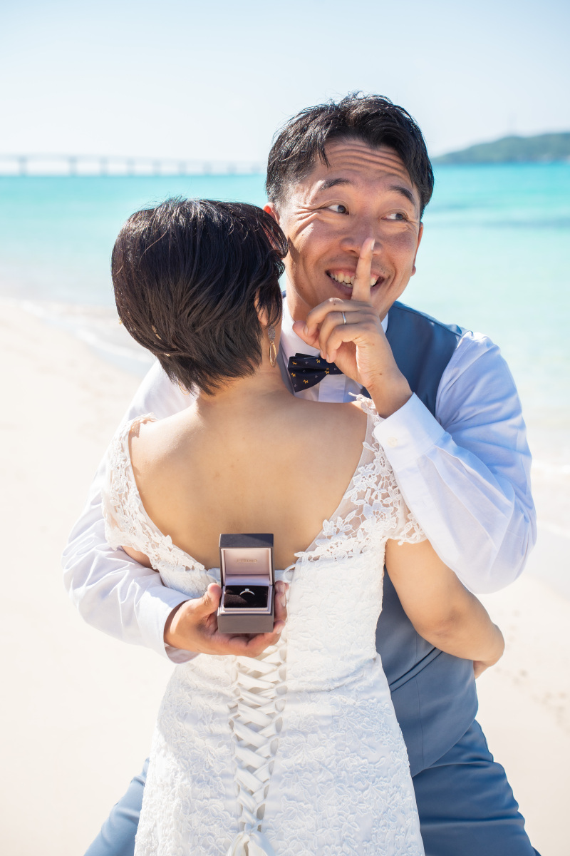 かわいい新郎様!