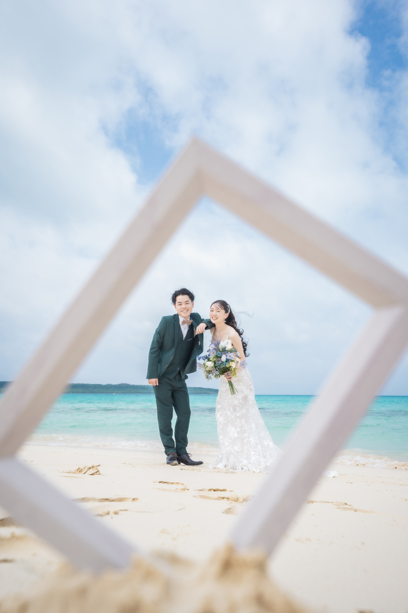 フレームを使って♪