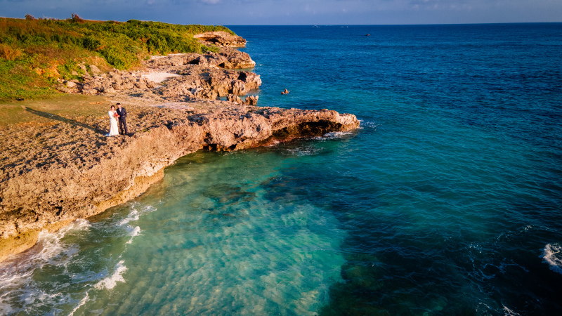 日没前であればドローン撮影も可能です