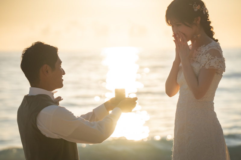 プロポーズのワンシーン