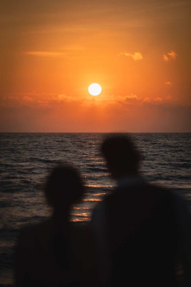 シルエット・・・