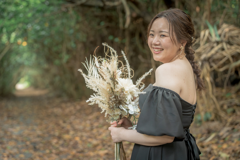 新婦様のソロショット