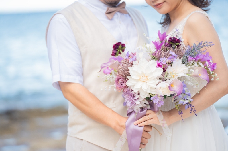 ブーケをメインに!