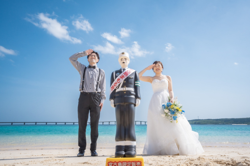 宮古島まもるくんと一緒に