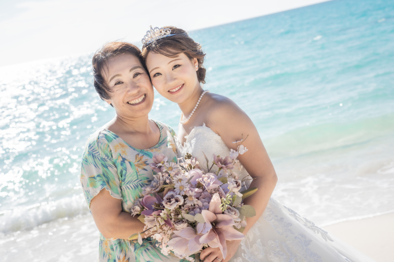 お母様と一緒に♪