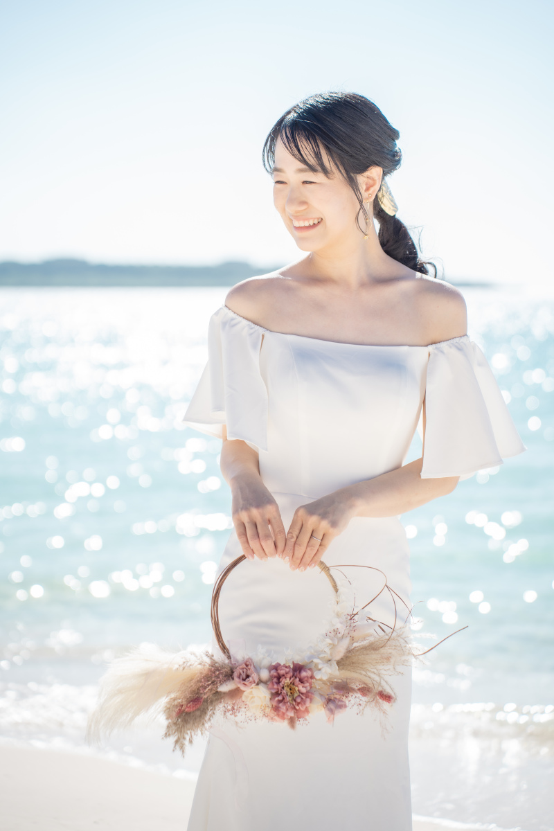 新婦様のソロショット