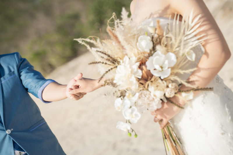 ブーケをメインに!