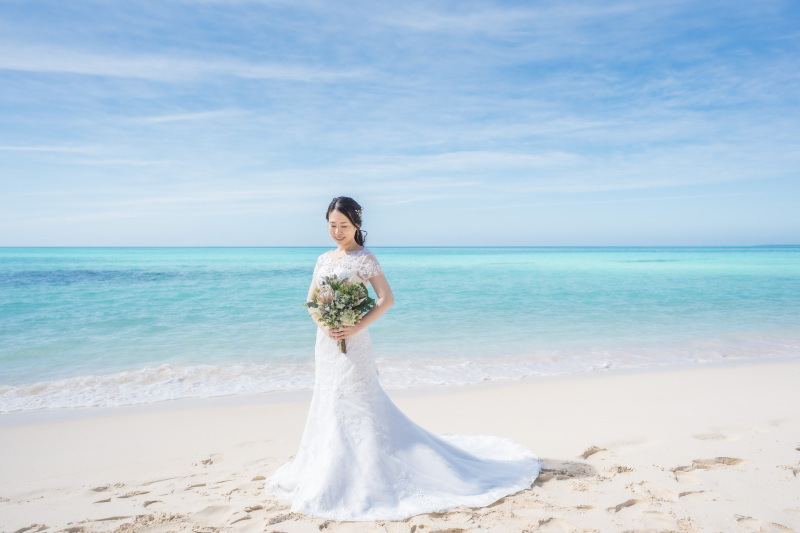 新婦様のソロショット