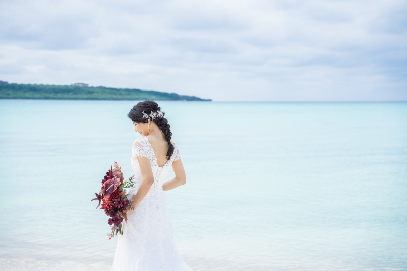 新婦様のソロショット