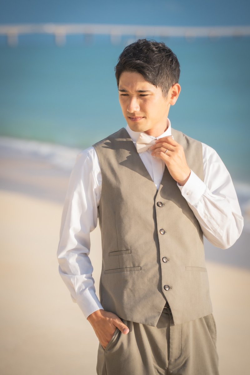 新郎様ソロショット