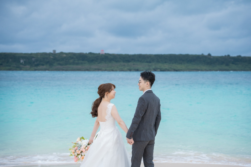 前浜ビーチで撮影スタート!