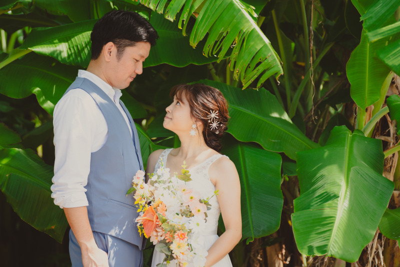 バナナ畑で１枚