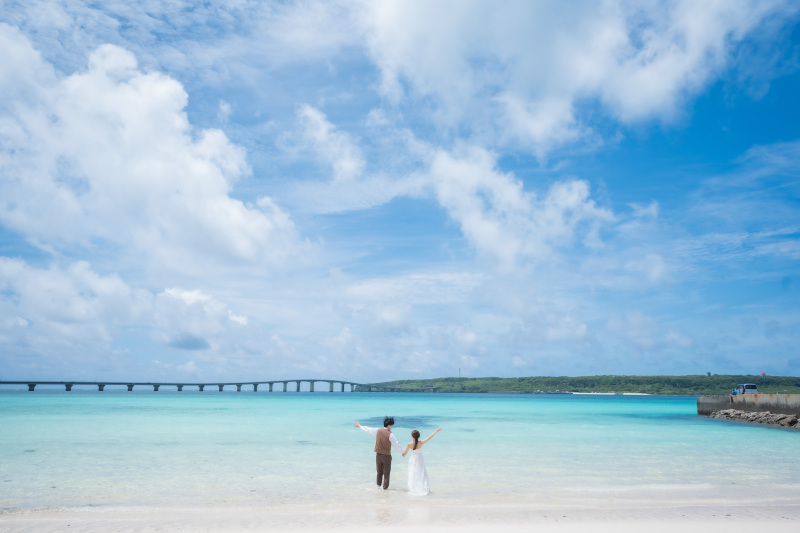 さー海に入るぞー！