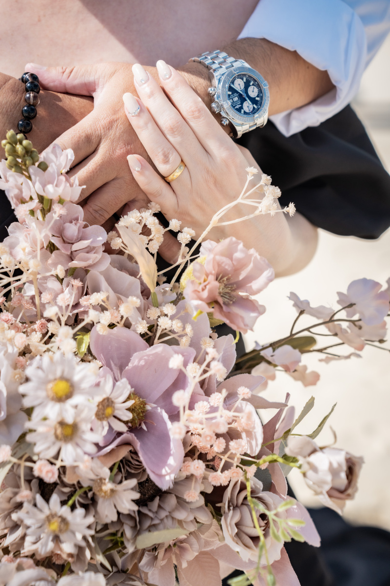 ブーケをメインに