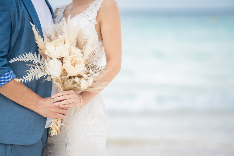 ブーケをメインに・・・