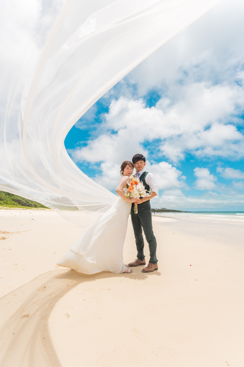 定番のベールで