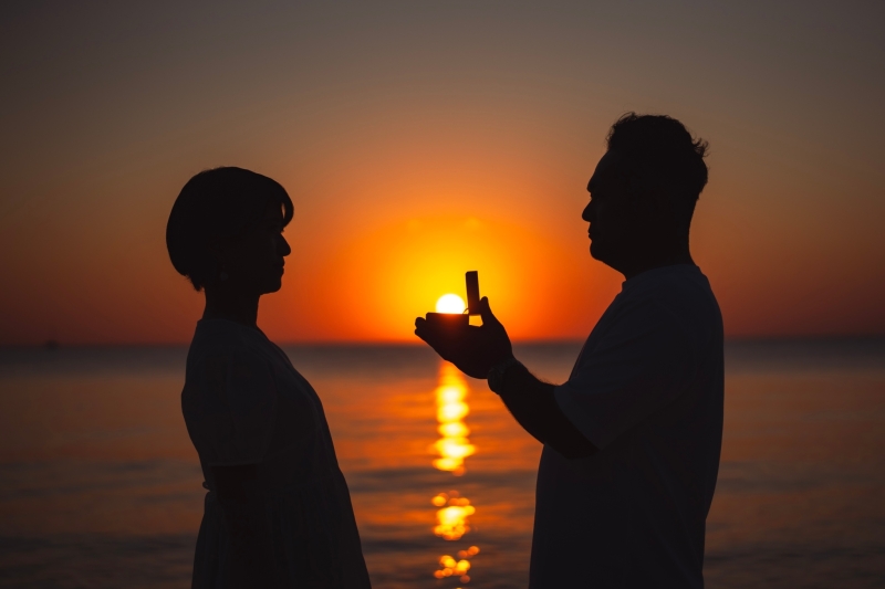 サンセット撮影