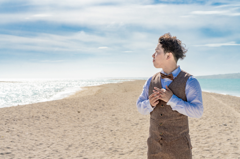 新郎様ソロショット