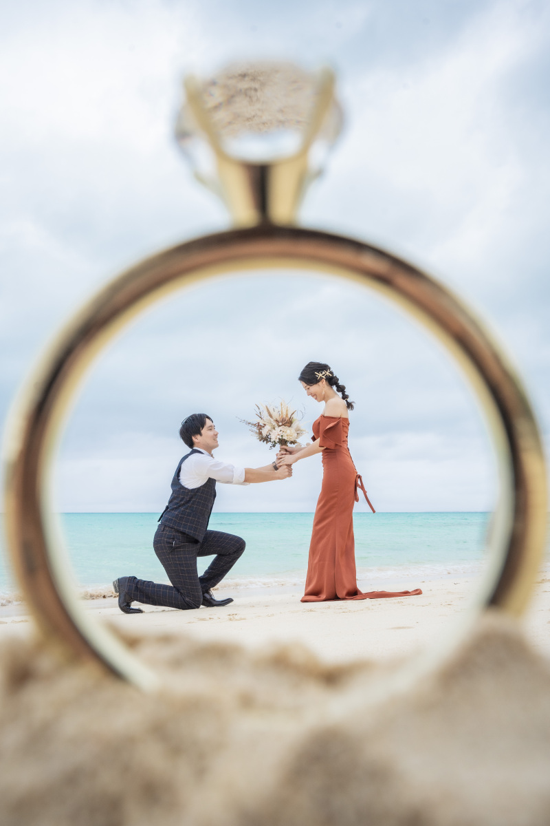 指輪の中に入って!