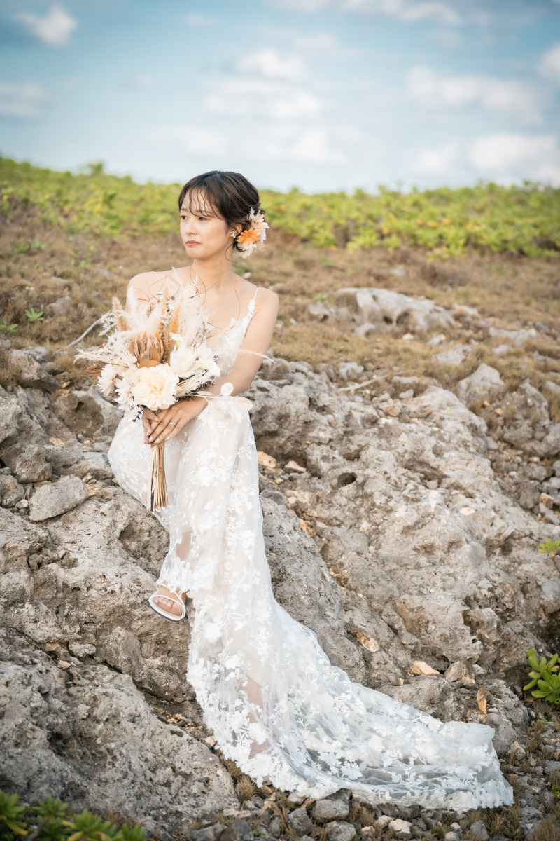 新婦様のソロショット