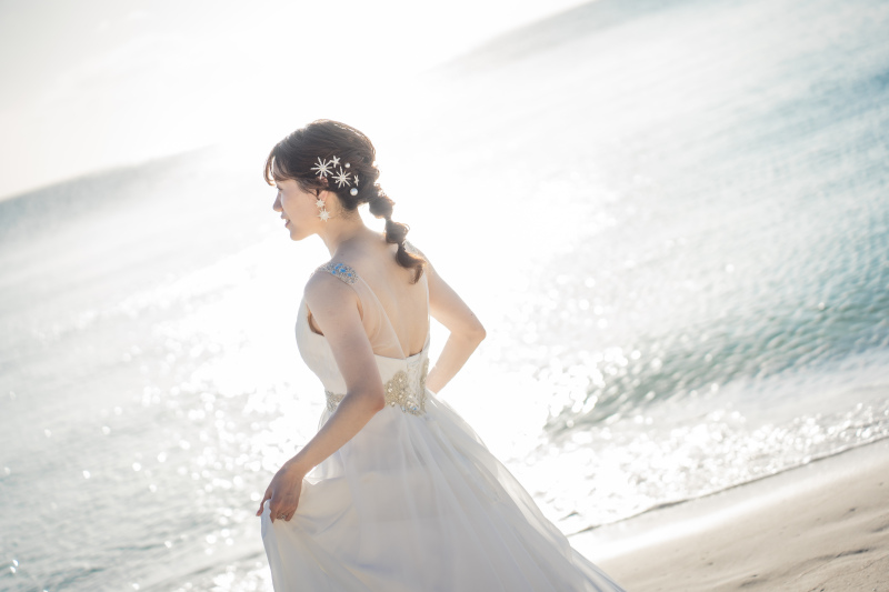 新婦様のソロショット