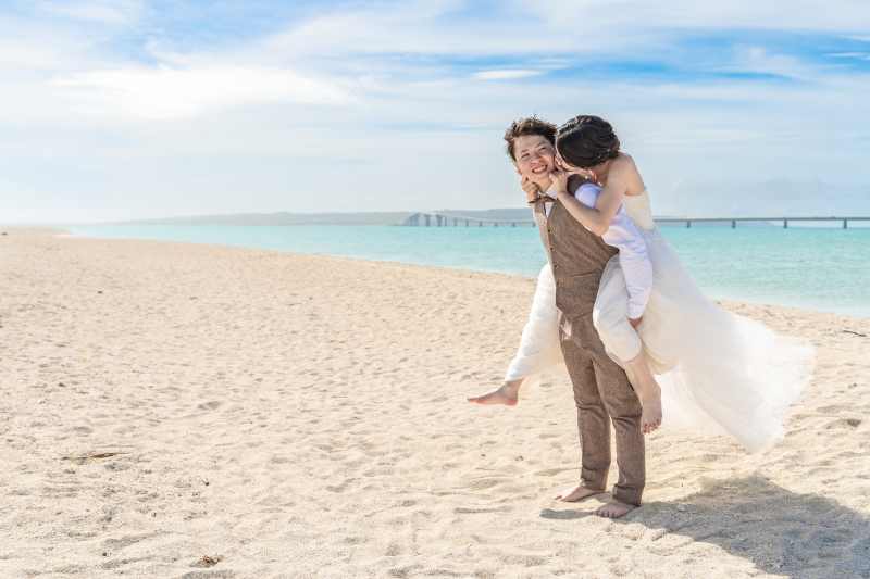 おんぶショット♬