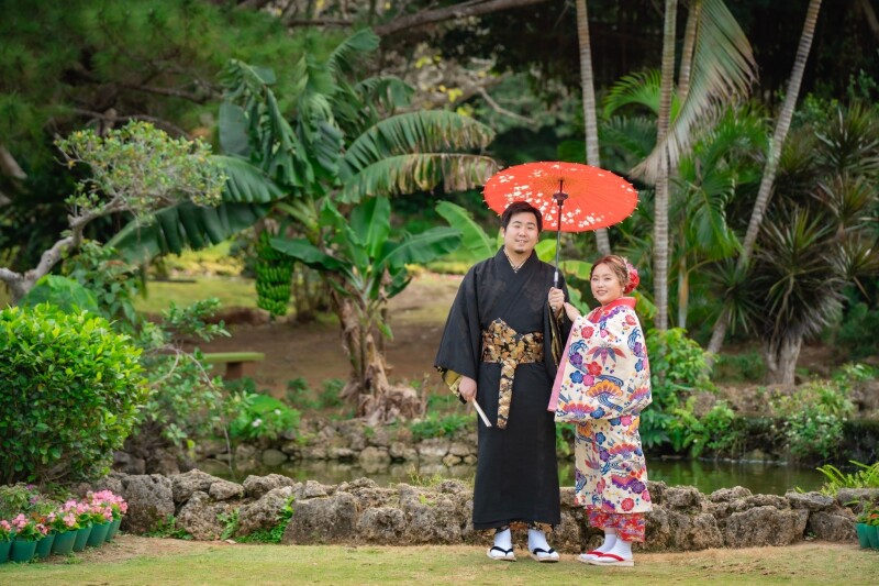 琉球衣装＋ドレスのプラン