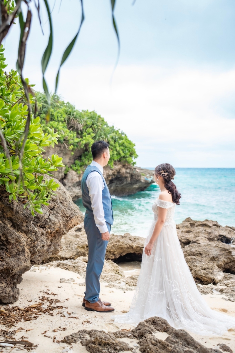 カフェ近くのビーチ
