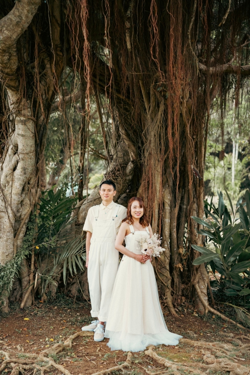 熱帯植物園にて