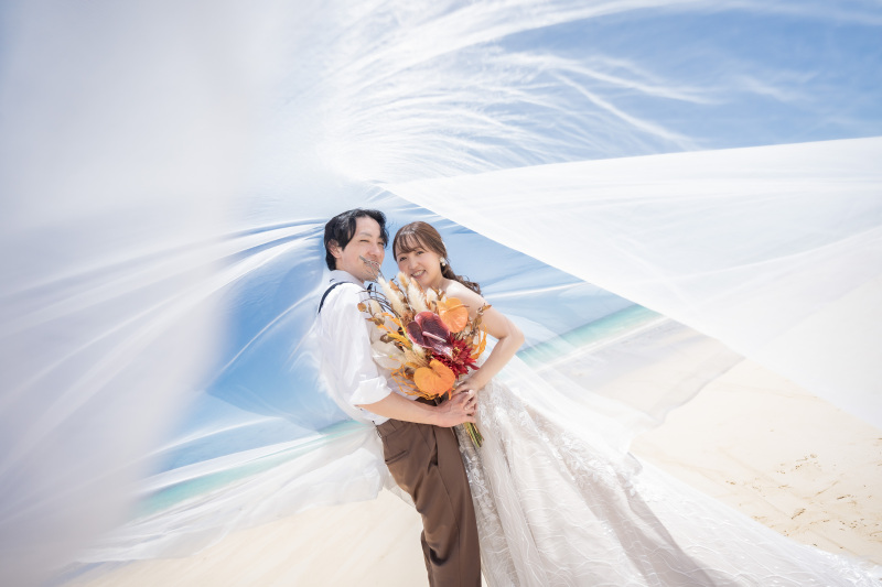 定番のベールで