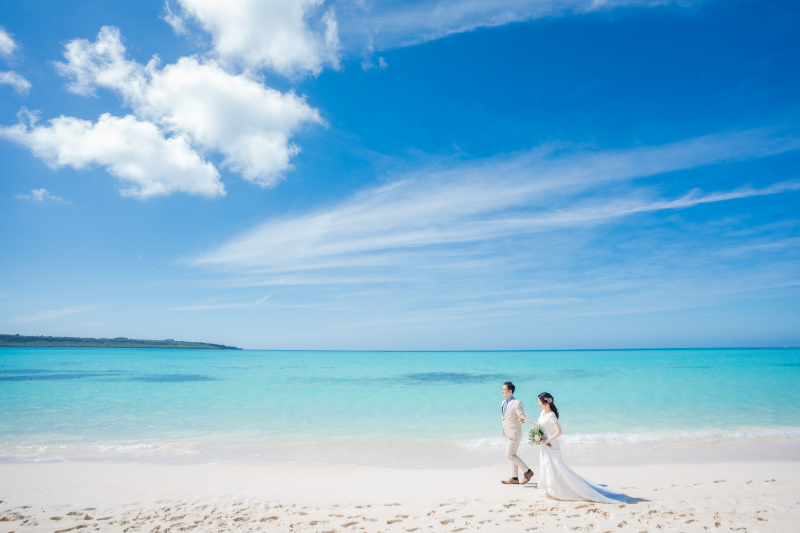 宮古島の海は2月でも綺麗