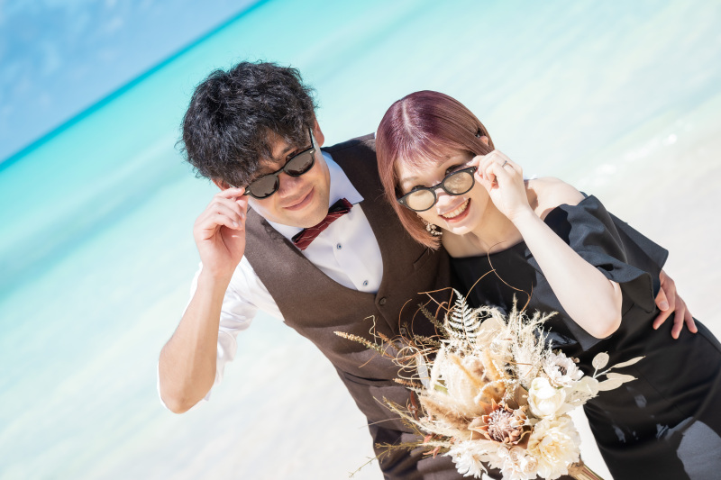 サングラスで♪