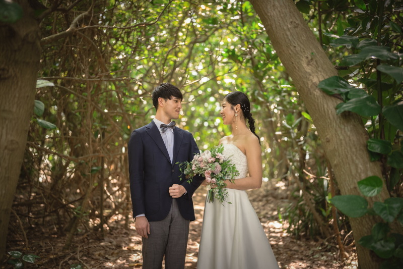 雰囲気変えての撮影