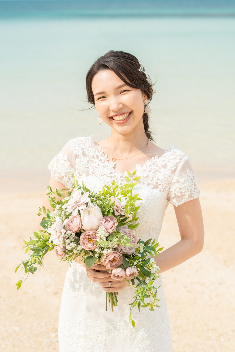 新婦様のソロショット