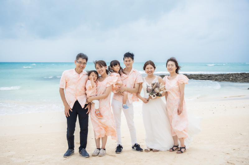 新婦様のご家族オ♪