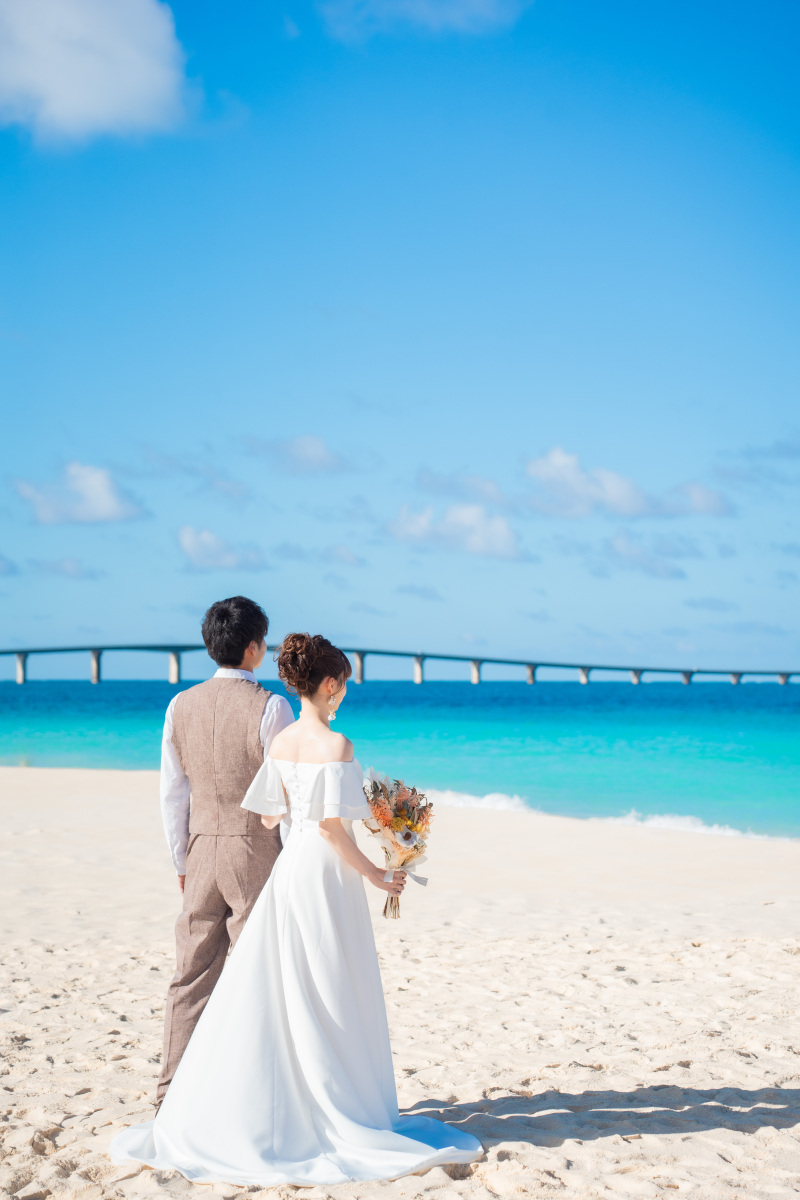 おしゃれなお二人バックショット